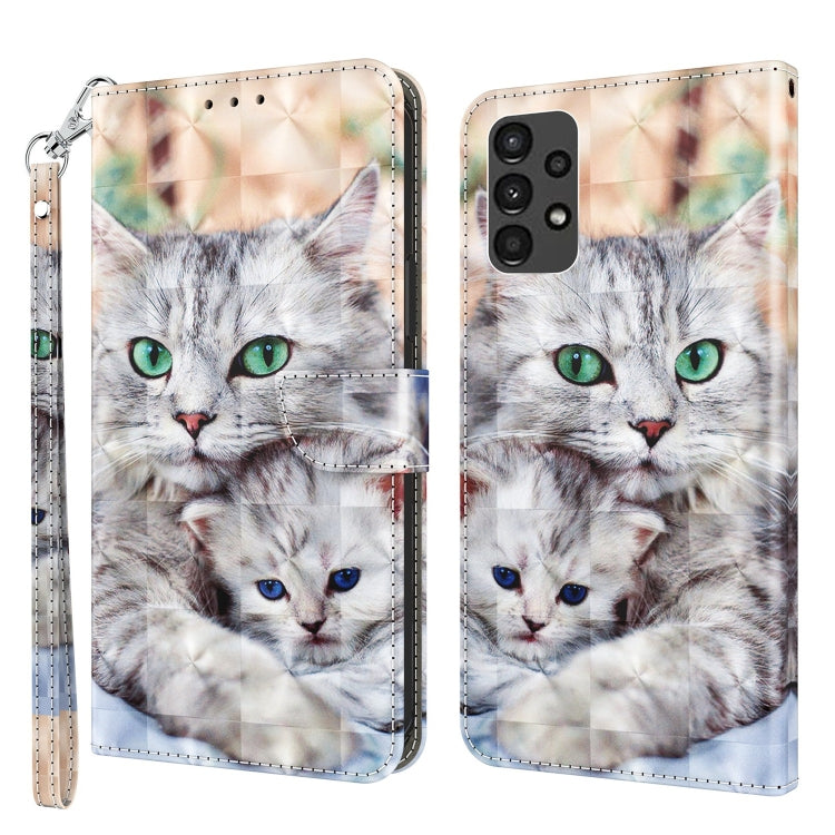 3D Painted Leather Phone Case, For Samsung Galaxy A32 5G, For Samsung Galaxy A51 4G, For Samsung Galaxy A71 4G, For Samsung Galaxy M33, For Samsung Galaxy M53, For Samsung Galaxy A13 5G / 4G