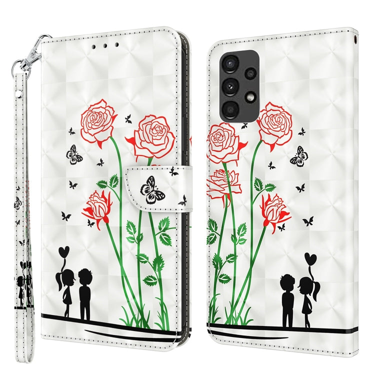 3D Painted Leather Phone Case, For Samsung Galaxy A32 5G, For Samsung Galaxy A51 4G, For Samsung Galaxy A71 4G, For Samsung Galaxy M33, For Samsung Galaxy M53, For Samsung Galaxy A13 5G / 4G