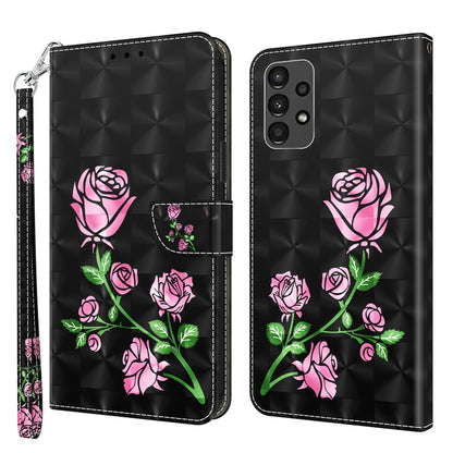 3D Painted Leather Phone Case, For Samsung Galaxy A32 5G, For Samsung Galaxy A51 4G, For Samsung Galaxy A71 4G, For Samsung Galaxy M33, For Samsung Galaxy M53, For Samsung Galaxy A13 5G / 4G