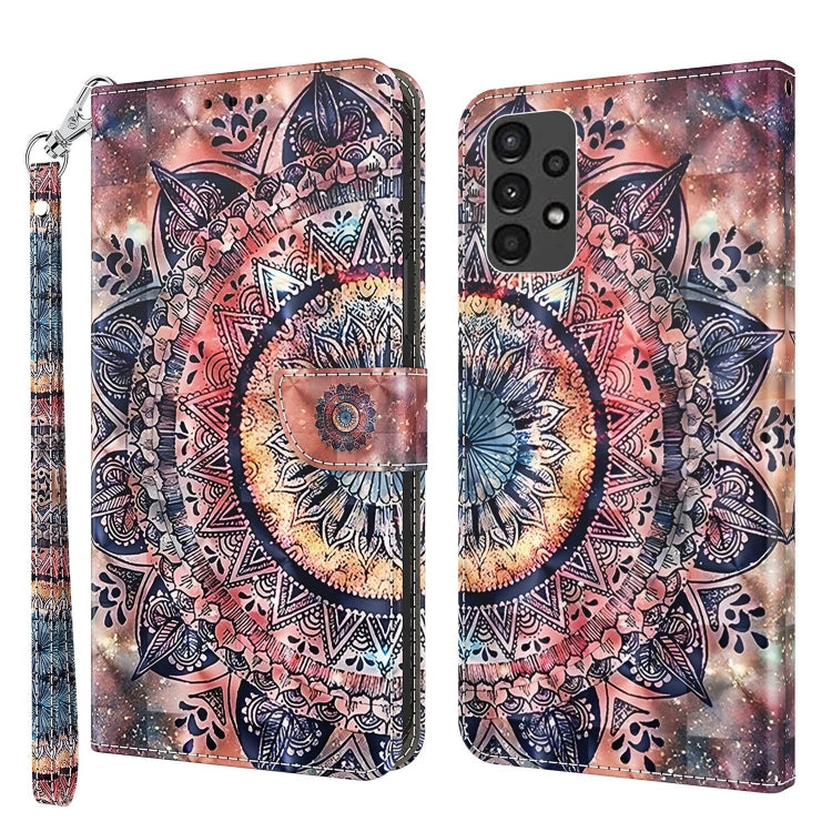 3D Painted Leather Phone Case, For Samsung Galaxy A32 5G, For Samsung Galaxy A51 4G, For Samsung Galaxy A71 4G, For Samsung Galaxy M33, For Samsung Galaxy M53, For Samsung Galaxy A13 5G / 4G