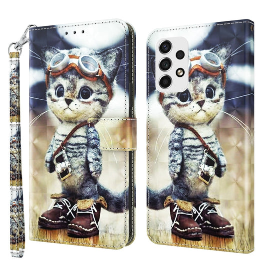 3D Painted Leather Phone Case, For Samsung Galaxy A33 5G, For Samsung Galaxy A52 5G / A52s, For Samsung Galaxy A53 5G, For Samsung Galaxy M13 4G / A23 / M23 5G, For Samsung Galaxy S20 FE, For Samsung Galaxy S21 FE 5G