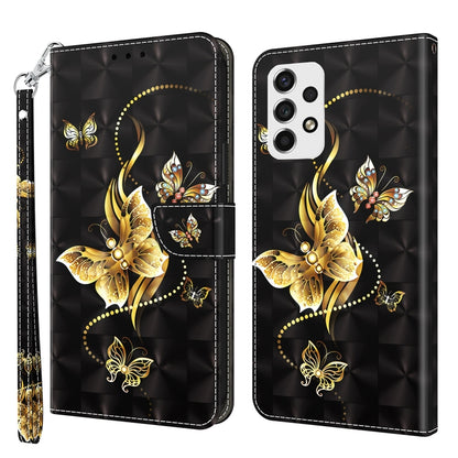 3D Painted Leather Phone Case, For Samsung Galaxy A33 5G, For Samsung Galaxy A52 5G / A52s, For Samsung Galaxy A53 5G, For Samsung Galaxy M13 4G / A23 / M23 5G, For Samsung Galaxy S20 FE, For Samsung Galaxy S21 FE 5G