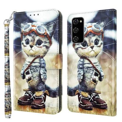 3D Painted Leather Phone Case, For Samsung Galaxy A33 5G, For Samsung Galaxy A52 5G / A52s, For Samsung Galaxy A53 5G, For Samsung Galaxy M13 4G / A23 / M23 5G, For Samsung Galaxy S20 FE, For Samsung Galaxy S21 FE 5G