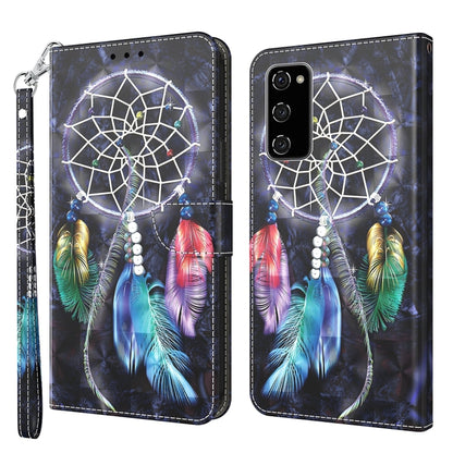 3D Painted Leather Phone Case, For Samsung Galaxy A33 5G, For Samsung Galaxy A52 5G / A52s, For Samsung Galaxy A53 5G, For Samsung Galaxy M13 4G / A23 / M23 5G, For Samsung Galaxy S20 FE, For Samsung Galaxy S21 FE 5G