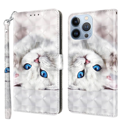 3D Painted Leather Phone Case, For iPhone 13 Pro, For iPhone 13 Pro Max, For iPhone 12 mini, For iPhone 12 / 12 Pro, For iPhone 12 Pro Max, For iPhone 11