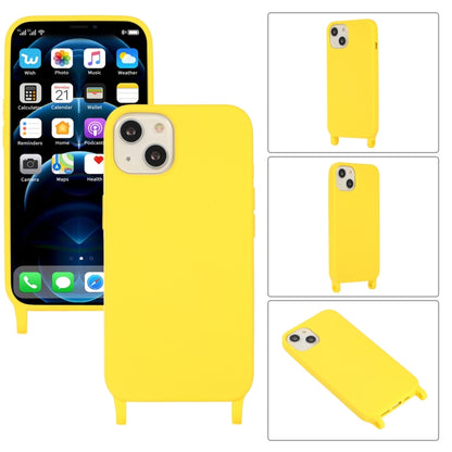 Elastic Silicone Lanyard Case, For iPhone 14, For iPhone 14 Plus, For iPhone 14 Pro, For iPhone 14 Pro Max
