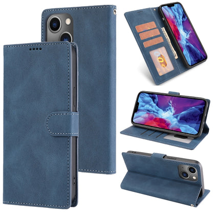 Fantasy Classic Skin-feel Calfskin Texture Leather Case, For iPhone 14, For iPhone 14 Plus, For iPhone 14 Pro, For iPhone 14 Pro Max