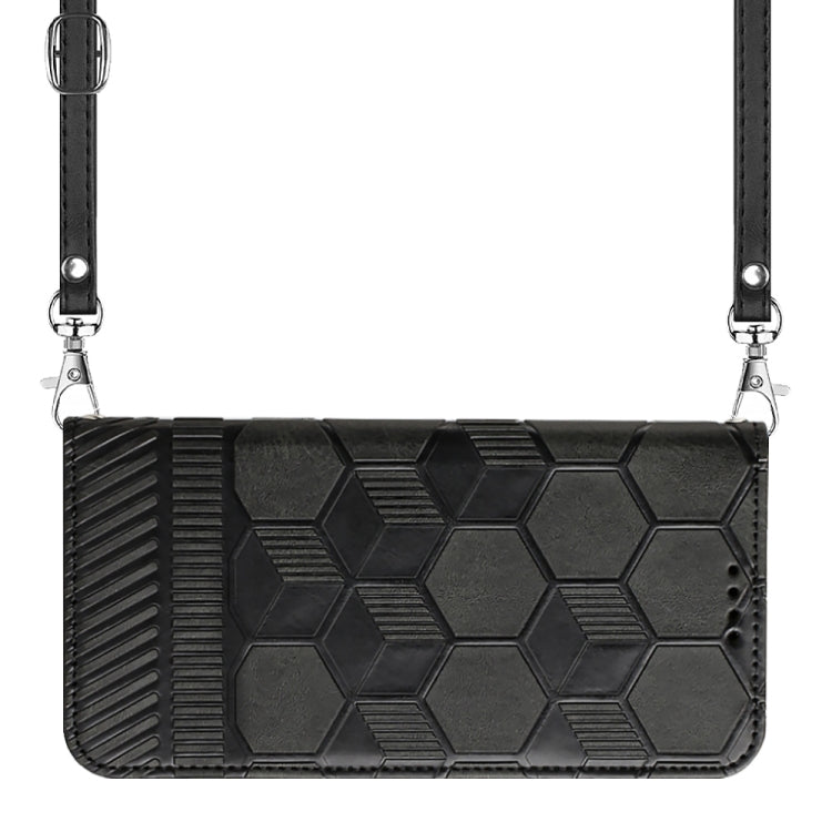 Crossbody Football Texture Magnetic PU Phone Case, For iPhone 11, For iPhone 11 Pro, For iPhone 11 Pro Max, For iPhone 12, For iPhone 12 Mini, For iPhone 12 Pro, For iPhone 12 Pro Max, For iPhone 13