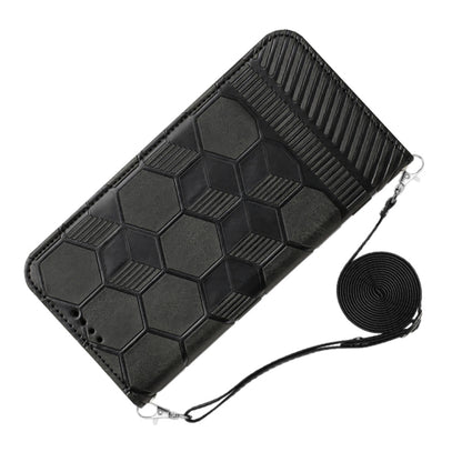 Crossbody Football Texture Magnetic PU Phone Case, For iPhone 13 Mini, For iPhone 13 Pro, For iPhone 13 Pro Max, For iPhone 14, For iPhone 14 Plus, For iPhone 14 Pro, For iPhone 14 Pro Max, For iPhone SE 2022/SE 2020/8/7
