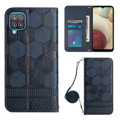 Crossbody Football Texture Magnetic PU Phone Case, For Samsung Galaxy A03 164mm, For Samsung Galaxy A03 166mm, For Samsung Galaxy A03S 164mm India, For Samsung Galaxy A03S 165.8mm US, For Samsung Galaxy A03S 166.5mm EU, For Samsung Galaxy A12 5G/M12/F1...