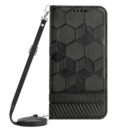 Crossbody Football Texture Magnetic PU Phone Case, For Samsung Galaxy A23 5G, For Samsung Galaxy A33 5G, For Samsung Galaxy A53 5G, For Samsung Galaxy A73 5G, For Samsung Galaxy S20 FE, For Samsung Galaxy S21 5G, For Samsung Galaxy S21 FE 5G           ...