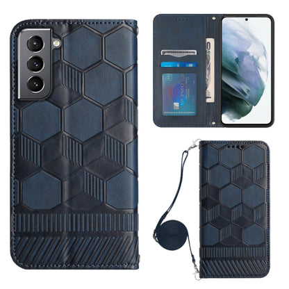 Crossbody Football Texture Magnetic PU Phone Case, For Samsung Galaxy A23 5G, For Samsung Galaxy A33 5G, For Samsung Galaxy A53 5G, For Samsung Galaxy A73 5G, For Samsung Galaxy S20 FE, For Samsung Galaxy S21 5G, For Samsung Galaxy S21 FE 5G           ...