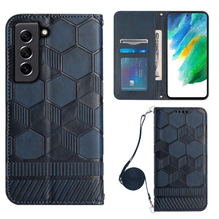 Crossbody Football Texture Magnetic PU Phone Case, For Samsung Galaxy A23 5G, For Samsung Galaxy A33 5G, For Samsung Galaxy A53 5G, For Samsung Galaxy A73 5G, For Samsung Galaxy S20 FE, For Samsung Galaxy S21 5G, For Samsung Galaxy S21 FE 5G           ...