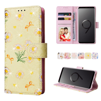 Bronzing Painting RFID Leather Case, For Samsung Galaxy S20 Plus, For Samsung Galaxy S20 FE, For Samsung Galaxy S20, For Samsung Galaxy S10 Plus, For Samsung Galaxy S10, For Samsung Galaxy S9 Plus, For Samsung Galaxy S9, For Samsung Galaxy S8