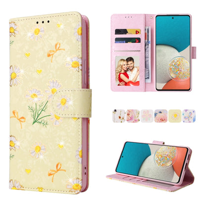 Bronzing Painting RFID Leather Case, For Samsung Galaxy A53 5G, For Samsung Galaxy A52 5G, For Samsung Galaxy A51, For Samsung Galaxy A33 5G, For Samsung Galaxy A32 5G, For Samsung Galaxy A32 4G, For Samsung Galaxy A23 4G, For Samsung Galaxy A22 5G