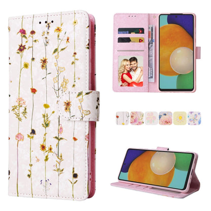 Bronzing Painting RFID Leather Case, For Samsung Galaxy A53 5G, For Samsung Galaxy A52 5G, For Samsung Galaxy A51, For Samsung Galaxy A33 5G, For Samsung Galaxy A32 5G, For Samsung Galaxy A32 4G, For Samsung Galaxy A23 4G, For Samsung Galaxy A22 5G