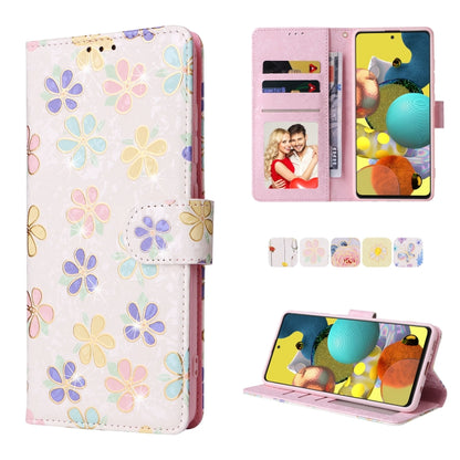Bronzing Painting RFID Leather Case, For Samsung Galaxy A53 5G, For Samsung Galaxy A52 5G, For Samsung Galaxy A51, For Samsung Galaxy A33 5G, For Samsung Galaxy A32 5G, For Samsung Galaxy A32 4G, For Samsung Galaxy A23 4G, For Samsung Galaxy A22 5G