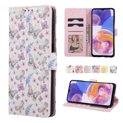 Bronzing Painting RFID Leather Case, For Samsung Galaxy A53 5G, For Samsung Galaxy A52 5G, For Samsung Galaxy A51, For Samsung Galaxy A33 5G, For Samsung Galaxy A32 5G, For Samsung Galaxy A32 4G, For Samsung Galaxy A23 4G, For Samsung Galaxy A22 5G