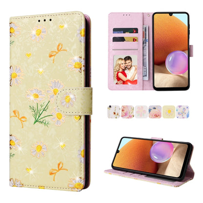 Bronzing Painting RFID Leather Case, For Samsung Galaxy A53 5G, For Samsung Galaxy A52 5G, For Samsung Galaxy A51, For Samsung Galaxy A33 5G, For Samsung Galaxy A32 5G, For Samsung Galaxy A32 4G, For Samsung Galaxy A23 4G, For Samsung Galaxy A22 5G