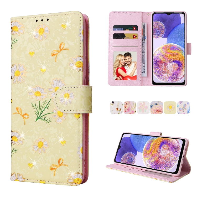 Bronzing Painting RFID Leather Case, For Samsung Galaxy A53 5G, For Samsung Galaxy A52 5G, For Samsung Galaxy A51, For Samsung Galaxy A33 5G, For Samsung Galaxy A32 5G, For Samsung Galaxy A32 4G, For Samsung Galaxy A23 4G, For Samsung Galaxy A22 5G