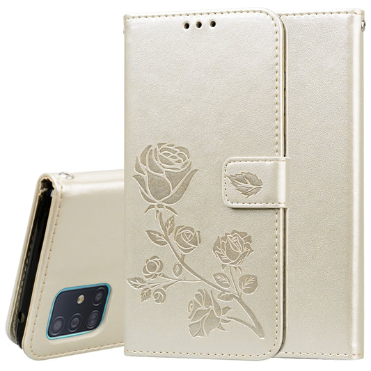 Rose Embossed Horizontal Flip PU Leather Case with Holder & Card Slots & Wallet, For Galaxy A81 / Note 10 Lite, For Galaxy A91 / S10 Lite, For Galaxy S20, For Galaxy S20 Plus, For Galaxy S20 Ultra, For Galaxy A51, For Galaxy A71, For Xiaomi Mi A3