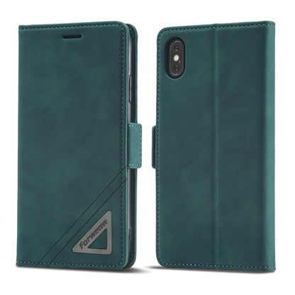 Forwenw Dual-side Buckle Leather Phone Case, For iPhone XS Max, For iPhone SE 2022 / SE 2020 / 7 / 8, For iPhone 7 Plus / 8 Plus