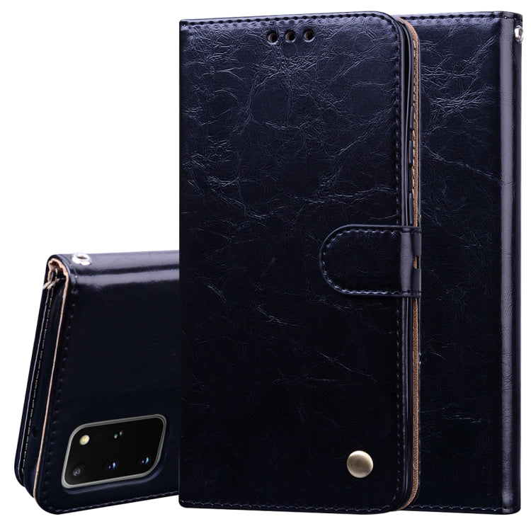 Business Style Oil Wax Texture Horizontal Flip Leather Case, with Holder & Card Slots & Wallet, For Samsung Galaxy A01, For Samsung Galaxy A51, For Samsung Galaxy A71, For Samsung Galaxy A81 / Note 10 Lite, For Samsung Galaxy A91 / S10 Lite            ...