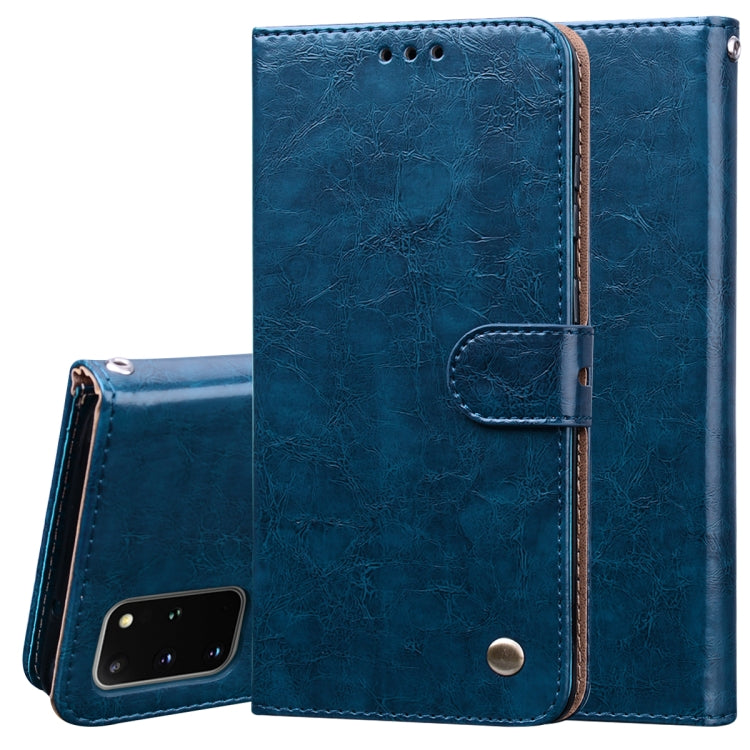 Business Style Oil Wax Texture Horizontal Flip Leather Case, with Holder & Card Slots & Wallet, For Samsung Galaxy A01, For Samsung Galaxy A51, For Samsung Galaxy A71, For Samsung Galaxy A81 / Note 10 Lite, For Samsung Galaxy A91 / S10 Lite            ...