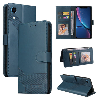 GQUTROBE Skin Feel Magnetic Leather Phone Case, For iPhone 11, For iPhone XR, For iPhone XS Max, For iPhone XS / X, For iPhone SE 2022 / SE 2020 / 8 / 7, For iPhone 8 Plus / 7 Plus
