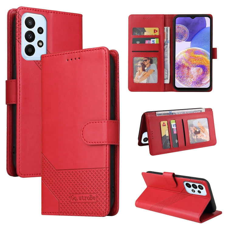 GQUTROBE Skin Feel Magnetic Leather Phone Case, For Samsung Galaxy A23, For Samsung Galaxy A02, For Samsung Galaxy A02s, For Samsung Galaxy A03s, For Samsung Galaxy A7 2018, For Samsung Galaxy A10, For Samsung Galaxy A12, For Samsung Galaxy A13        ...