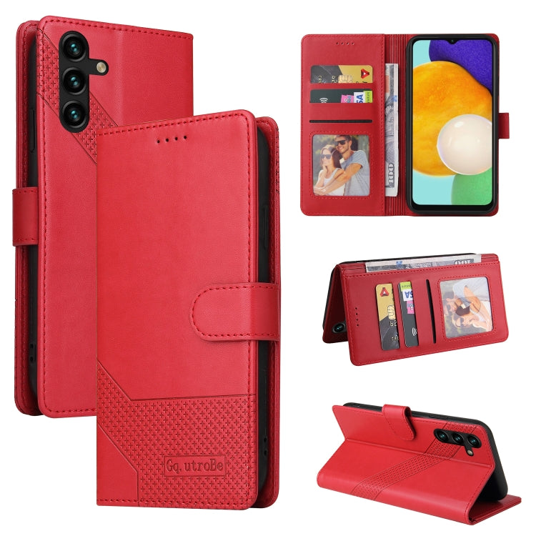 GQUTROBE Skin Feel Magnetic Leather Phone Case, For Samsung Galaxy A23, For Samsung Galaxy A02, For Samsung Galaxy A02s, For Samsung Galaxy A03s, For Samsung Galaxy A7 2018, For Samsung Galaxy A10, For Samsung Galaxy A12, For Samsung Galaxy A13        ...