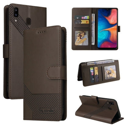 GQUTROBE Skin Feel Magnetic Leather Phone Case, For Samsung Galaxy A20e, For Samsung Galaxy A20s, For Samsung Galaxy A21s, For Samsung Galaxy A22 4G, For Samsung Galaxy A22 5G, For Samsung Galaxy A31, For Samsung Galaxy A32 4G, For Samsung Galaxy A32 5...