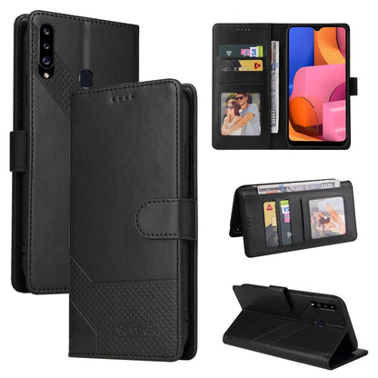 GQUTROBE Skin Feel Magnetic Leather Phone Case, For Samsung Galaxy A20e, For Samsung Galaxy A20s, For Samsung Galaxy A21s, For Samsung Galaxy A22 4G, For Samsung Galaxy A22 5G, For Samsung Galaxy A31, For Samsung Galaxy A32 4G, For Samsung Galaxy A32 5...