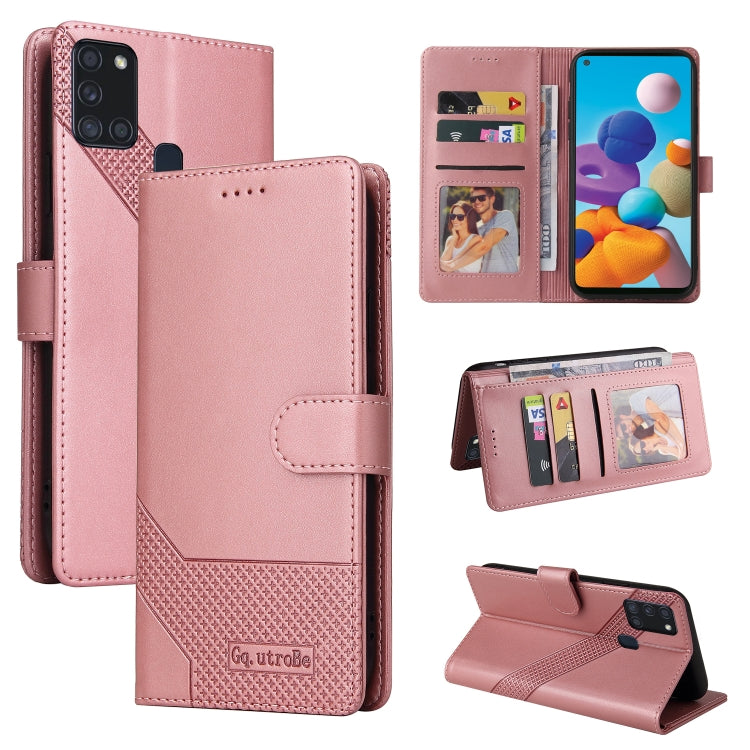 GQUTROBE Skin Feel Magnetic Leather Phone Case, For Samsung Galaxy A20e, For Samsung Galaxy A20s, For Samsung Galaxy A21s, For Samsung Galaxy A22 4G, For Samsung Galaxy A22 5G, For Samsung Galaxy A31, For Samsung Galaxy A32 4G, For Samsung Galaxy A32 5...