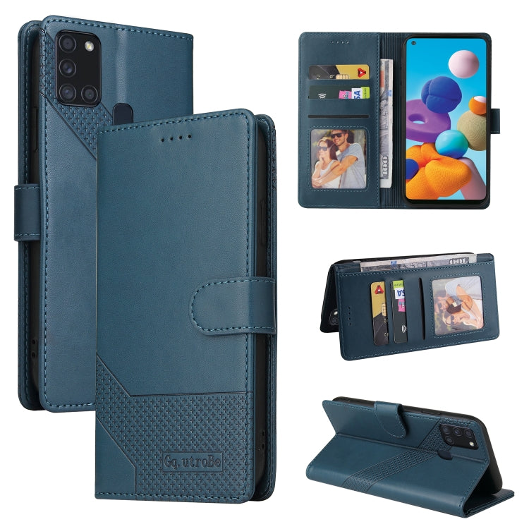 GQUTROBE Skin Feel Magnetic Leather Phone Case, For Samsung Galaxy A20e, For Samsung Galaxy A20s, For Samsung Galaxy A21s, For Samsung Galaxy A22 4G, For Samsung Galaxy A22 5G, For Samsung Galaxy A31, For Samsung Galaxy A32 4G, For Samsung Galaxy A32 5...