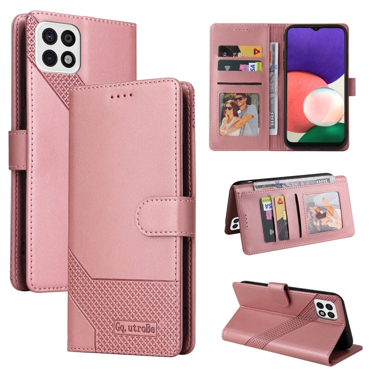 GQUTROBE Skin Feel Magnetic Leather Phone Case, For Samsung Galaxy A20e, For Samsung Galaxy A20s, For Samsung Galaxy A21s, For Samsung Galaxy A22 4G, For Samsung Galaxy A22 5G, For Samsung Galaxy A31, For Samsung Galaxy A32 4G, For Samsung Galaxy A32 5...