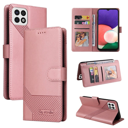 GQUTROBE Skin Feel Magnetic Leather Phone Case, For Samsung Galaxy A20e, For Samsung Galaxy A20s, For Samsung Galaxy A21s, For Samsung Galaxy A22 4G, For Samsung Galaxy A22 5G, For Samsung Galaxy A31, For Samsung Galaxy A32 4G, For Samsung Galaxy A32 5...