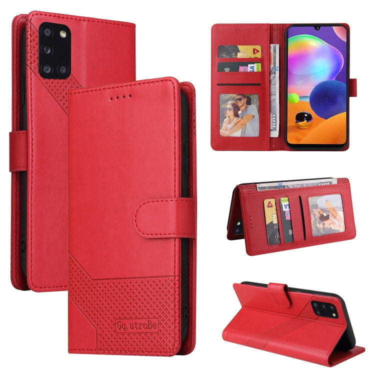 GQUTROBE Skin Feel Magnetic Leather Phone Case, For Samsung Galaxy A20e, For Samsung Galaxy A20s, For Samsung Galaxy A21s, For Samsung Galaxy A22 4G, For Samsung Galaxy A22 5G, For Samsung Galaxy A31, For Samsung Galaxy A32 4G, For Samsung Galaxy A32 5...