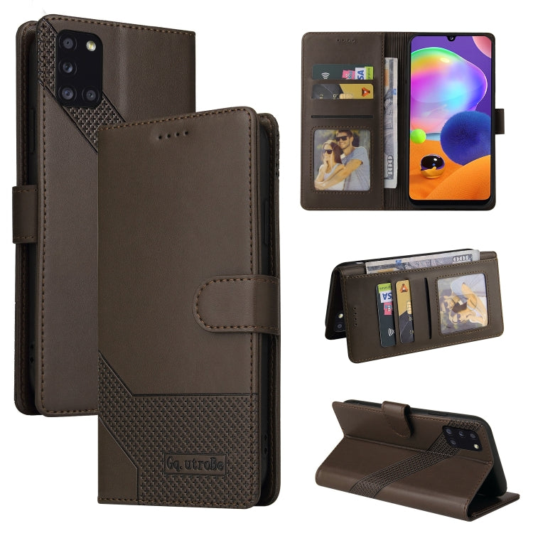 GQUTROBE Skin Feel Magnetic Leather Phone Case, For Samsung Galaxy A20e, For Samsung Galaxy A20s, For Samsung Galaxy A21s, For Samsung Galaxy A22 4G, For Samsung Galaxy A22 5G, For Samsung Galaxy A31, For Samsung Galaxy A32 4G, For Samsung Galaxy A32 5...