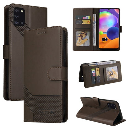 GQUTROBE Skin Feel Magnetic Leather Phone Case, For Samsung Galaxy A20e, For Samsung Galaxy A20s, For Samsung Galaxy A21s, For Samsung Galaxy A22 4G, For Samsung Galaxy A22 5G, For Samsung Galaxy A31, For Samsung Galaxy A32 4G, For Samsung Galaxy A32 5...