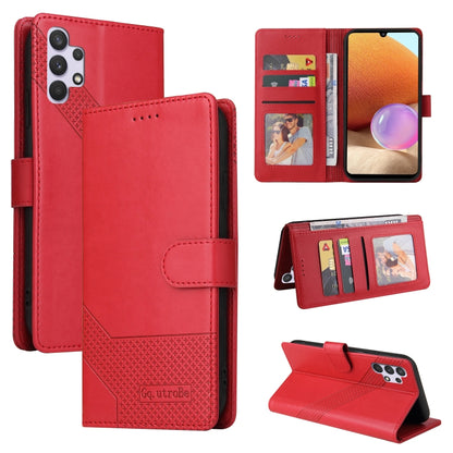 GQUTROBE Skin Feel Magnetic Leather Phone Case, For Samsung Galaxy A20e, For Samsung Galaxy A20s, For Samsung Galaxy A21s, For Samsung Galaxy A22 4G, For Samsung Galaxy A22 5G, For Samsung Galaxy A31, For Samsung Galaxy A32 4G, For Samsung Galaxy A32 5...