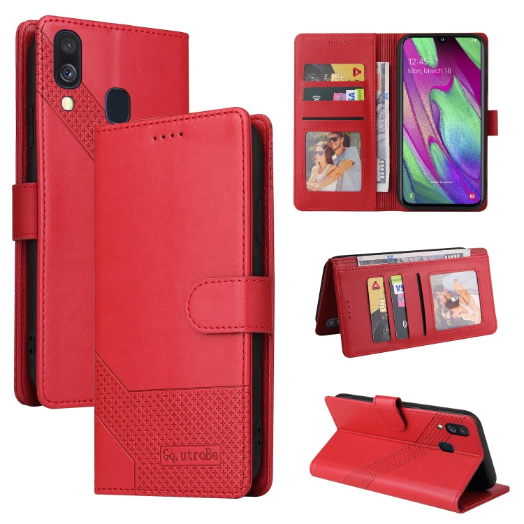 GQUTROBE Skin Feel Magnetic Leather Phone Case, For Samsung Galaxy A20e, For Samsung Galaxy A20s, For Samsung Galaxy A21s, For Samsung Galaxy A22 4G, For Samsung Galaxy A22 5G, For Samsung Galaxy A31, For Samsung Galaxy A32 4G, For Samsung Galaxy A32 5...