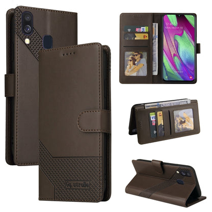 GQUTROBE Skin Feel Magnetic Leather Phone Case, For Samsung Galaxy A20e, For Samsung Galaxy A20s, For Samsung Galaxy A21s, For Samsung Galaxy A22 4G, For Samsung Galaxy A22 5G, For Samsung Galaxy A31, For Samsung Galaxy A32 4G, For Samsung Galaxy A32 5...