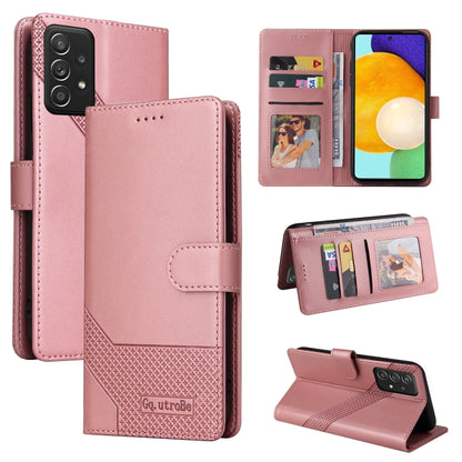 GQUTROBE Skin Feel Magnetic Leather Phone Case, For Samsung Galaxy A41, For Samsung Galaxy A42 5G, For Samsung Galaxy A50, For Samsung Galaxy A51 4G, For Samsung Galaxy A51 5G, For Samsung Galaxy A52 5G / 4G, For Samsung Galaxy A53 5G                  ...