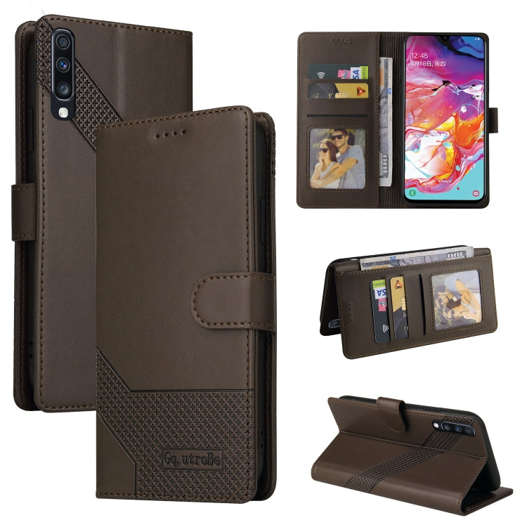 GQUTROBE Skin Feel Magnetic Leather Phone Case, For Samsung Galaxy A41, For Samsung Galaxy A42 5G, For Samsung Galaxy A50, For Samsung Galaxy A51 4G, For Samsung Galaxy A51 5G, For Samsung Galaxy A52 5G / 4G, For Samsung Galaxy A53 5G                  ...