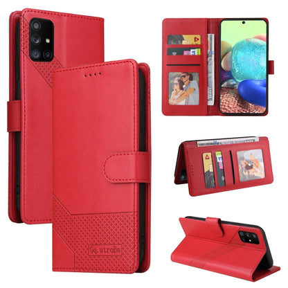 GQUTROBE Skin Feel Magnetic Leather Phone Case, For Samsung Galaxy A41, For Samsung Galaxy A42 5G, For Samsung Galaxy A50, For Samsung Galaxy A51 4G, For Samsung Galaxy A51 5G, For Samsung Galaxy A52 5G / 4G, For Samsung Galaxy A53 5G                  ...
