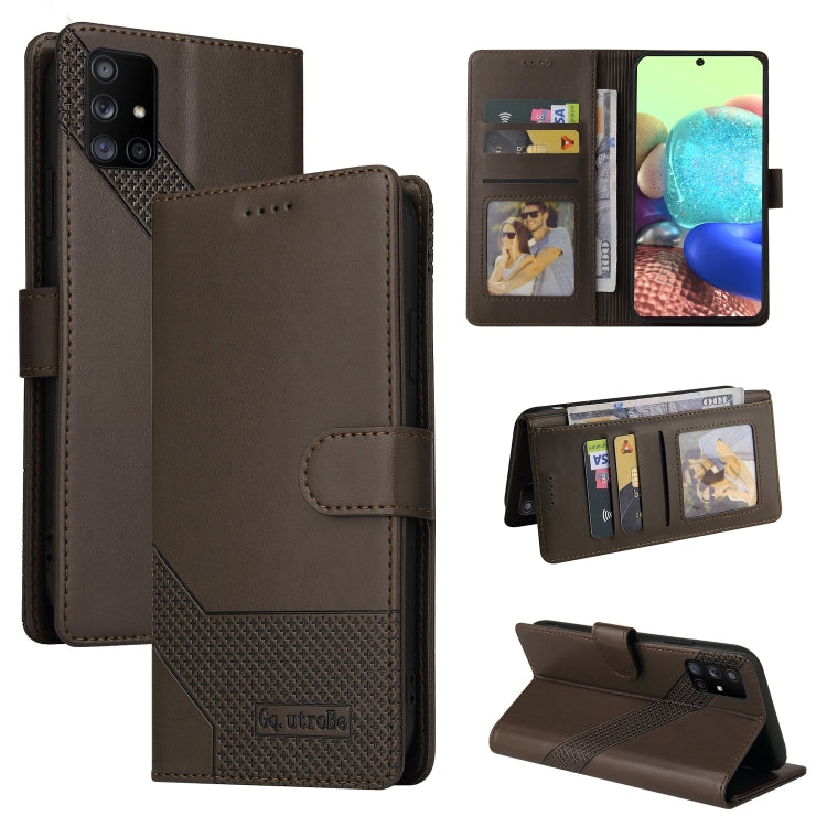 GQUTROBE Skin Feel Magnetic Leather Phone Case, For Samsung Galaxy A41, For Samsung Galaxy A42 5G, For Samsung Galaxy A50, For Samsung Galaxy A51 4G, For Samsung Galaxy A51 5G, For Samsung Galaxy A52 5G / 4G, For Samsung Galaxy A53 5G                  ...