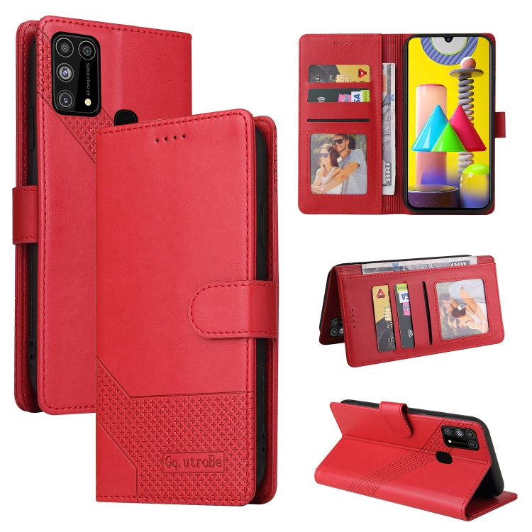 GQUTROBE Skin Feel Magnetic Leather Phone Case, For Samsung Galaxy M31, For Samsung Galaxy M32, For Samsung Galaxy Note8, For Samsung Galaxy Note9, For Samsung Galaxy Note10+, For Samsung Galaxy Note20, For Samsung Galaxy Note20 Ultra                  ...