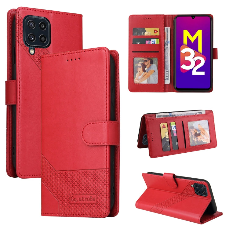 GQUTROBE Skin Feel Magnetic Leather Phone Case, For Samsung Galaxy M31, For Samsung Galaxy M32, For Samsung Galaxy Note8, For Samsung Galaxy Note9, For Samsung Galaxy Note10+, For Samsung Galaxy Note20, For Samsung Galaxy Note20 Ultra                  ...