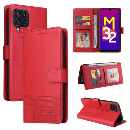 GQUTROBE Skin Feel Magnetic Leather Phone Case, For Samsung Galaxy M31, For Samsung Galaxy M32, For Samsung Galaxy Note8, For Samsung Galaxy Note9, For Samsung Galaxy Note10+, For Samsung Galaxy Note20, For Samsung Galaxy Note20 Ultra                  ...